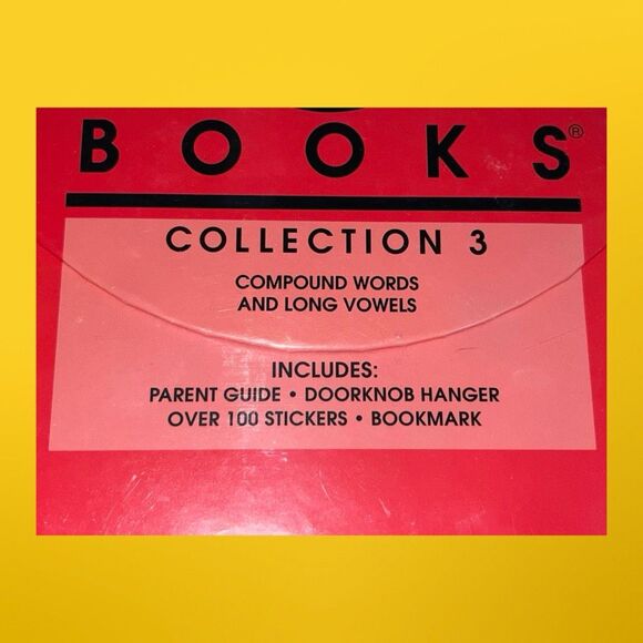 Sealed Bob Books Collection 3 Compound Words And Long Vowels (Red Box) - Picture 3 of 4